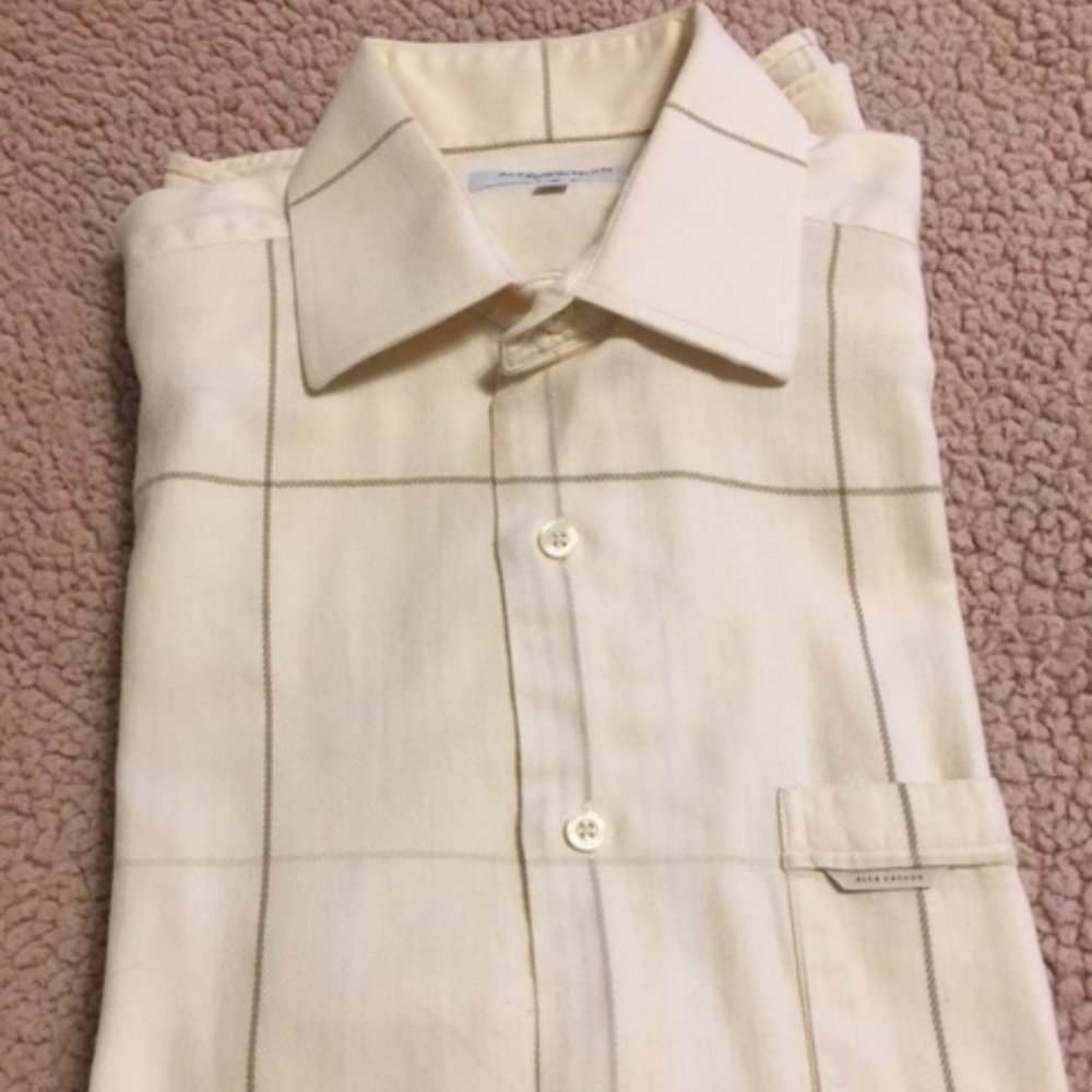 Alex Cannon Men's  L/S Shirt Size M
